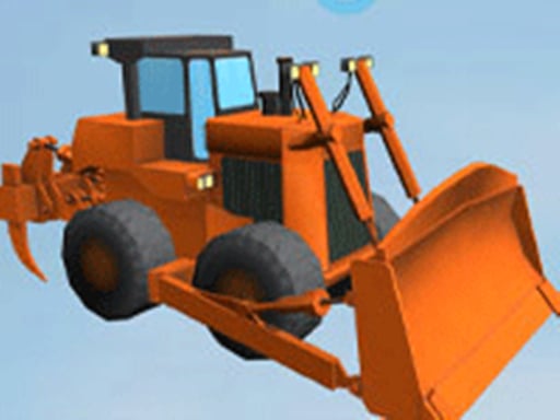 Bulldozer Crash Race - Mad 3D Racing Game